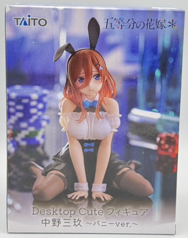 五等分の花嫁＊ Desktop Cute フィギュア 中野三玖～バニーver