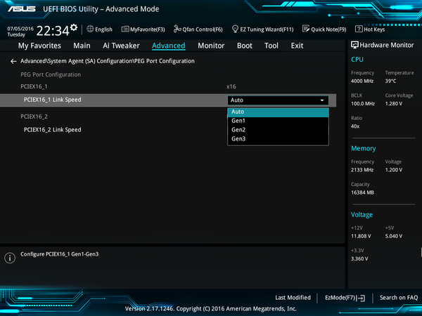 PCI Expressのバス速度とビデオカードのパフォーマンス : Blogな