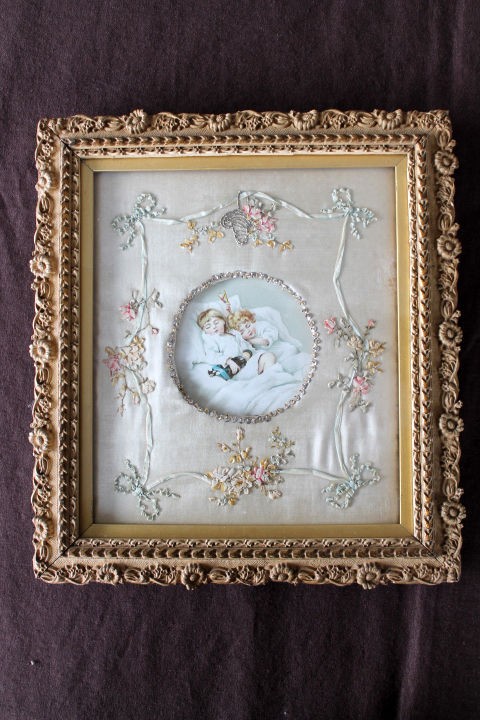 リボン刺繍 マチルド イン ザ ギャレット ブログ