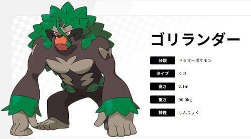 ポケモン剣盾 草単タイプでこの準伝環境で暴れてる ゴリランダー は一体何なんだよ 徒歩のポケモンまとめブログ