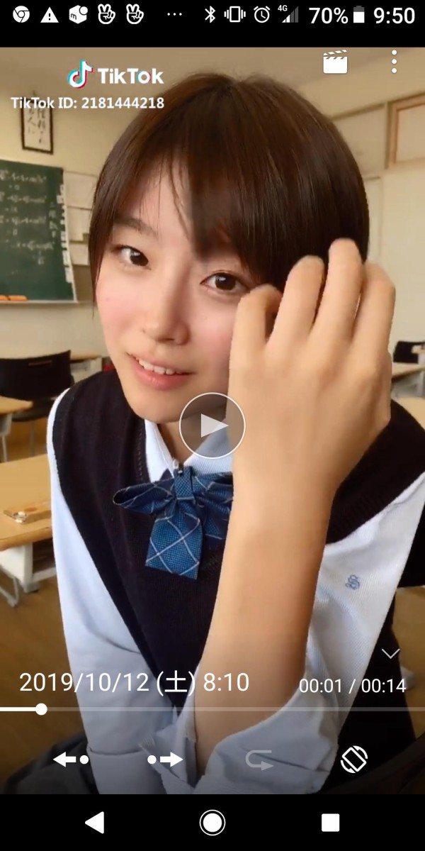 動画 Tiktokにショートカットのガチ美女子高生現るｗｗｗｗｗ まとめ部 5ch