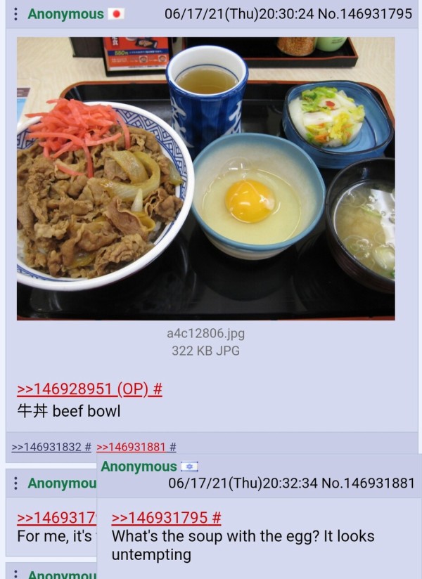 我が国の誇り 日本人 日本では牛丼に生卵をかけて食うんだぜ 外国人 ファッ 画像あり まんぷくにゅーす