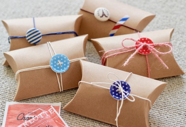 100円 不器用でもできた ボタンを使って簡単ラッピング 良品生活 Powered By ライブドアブログ