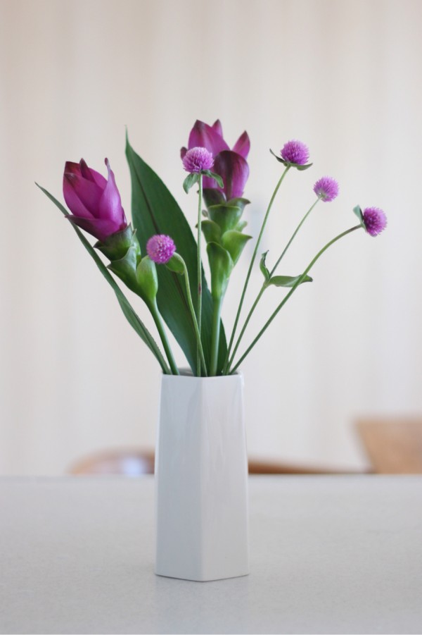 少ない本数でもお花をバランスよく見せる方法 2つ 良品生活 Powered By ライブドアブログ