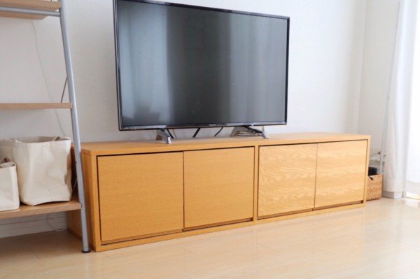 良質 無印良品 MUJI テレビ台 テレビボード90cm リビング収納 - www