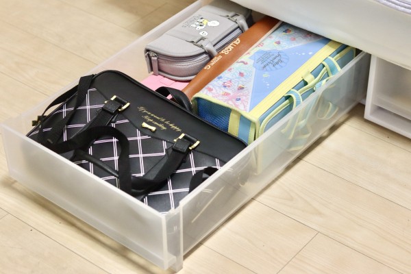 無印良品 ベッド下収納（2つ） 狭かっ