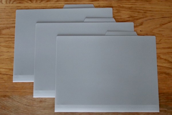 セリアにあったなんて Pp製の 個別フォルダ で書類整理もバッチリだ 良品生活 Powered By ライブドアブログ