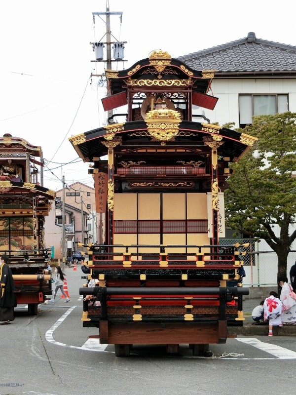 1/20山車ミニチュア 大垣まつり軕　布袋（ほてい）軕 22 大垣市 大垣まつり⑨ : 神社前2F特設祭事場
