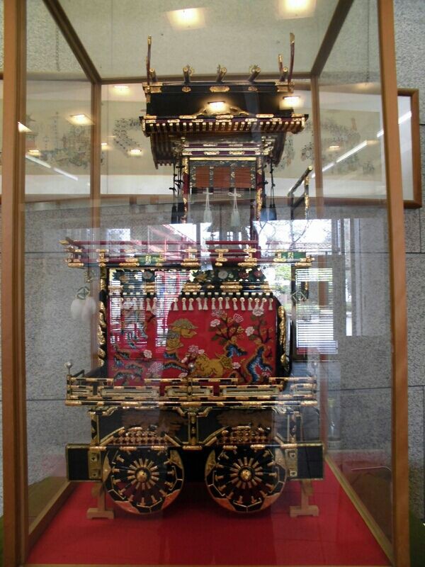 今夜が山田】祭屋台 置物2個 山車 高山祭 鳳凰台 飛騨高山の祭屋台の