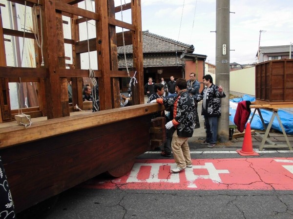 管理人が勉強中！ 知多型山車とは？⑦ : 神社前2F特設祭事場