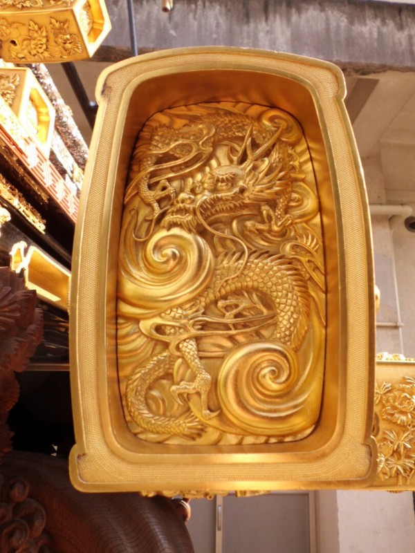 第一組 神本町 祭車錺金具編 : 神社前2F特設祭事場