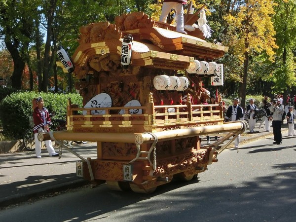 18 大阪市 地車in大阪城2018⑮ : 神社前2F特設祭事場