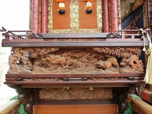 管理人が勉強中！ 知多型山車とは？⑤ : 神社前2F特設祭事場
