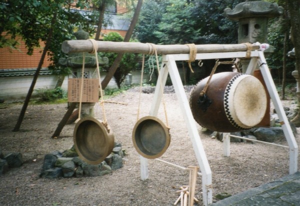 石取祭の特殊性② : 神社前2F特設祭事場