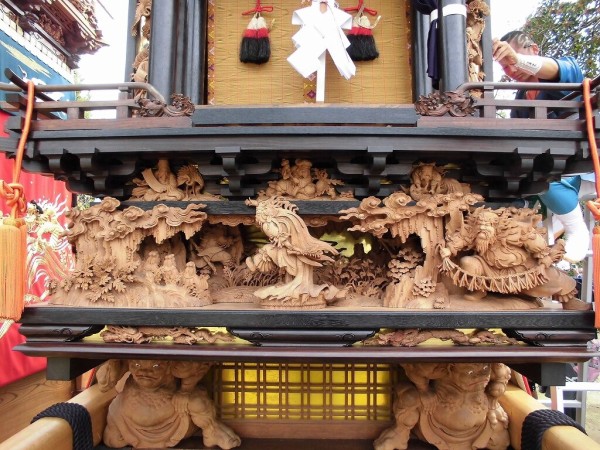 管理人が勉強中！ 知多型山車とは？⑤ : 神社前2F特設祭事場