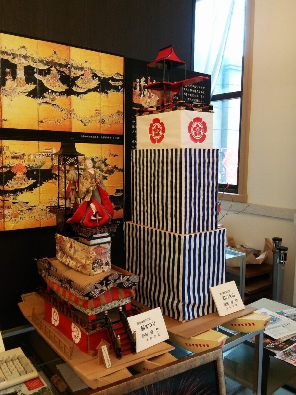 東海地方の山車型式⑥ : 神社前2F特設祭事場