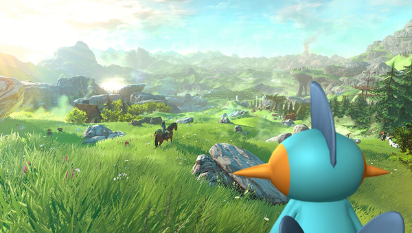 話題 どうしてこうなった ポケモン公式が ヌマクロー のコラ素材をまさかの配布 雨時々ニュース