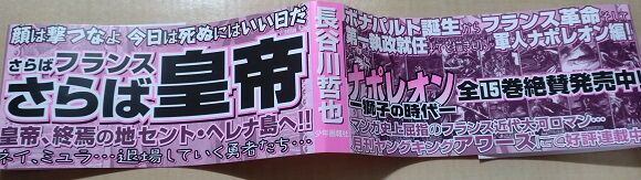 長谷川哲也「ナポレオン～覇道進撃～」26巻 感想 : まつもとたかひと
