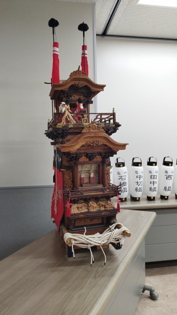 27 【第九回はんだ山車まつり】クラシティ半田山車模型展示② : 放送局