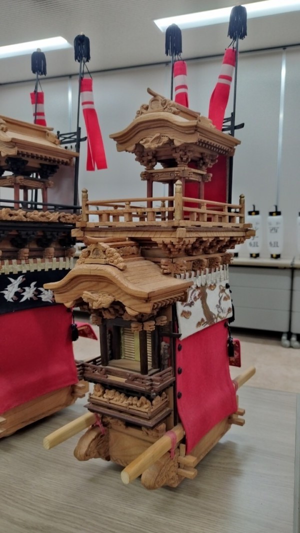 27 【第九回はんだ山車まつり】クラシティ半田山車模型展示② : 放送局
