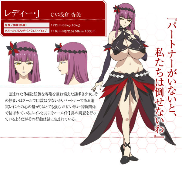 アニメ ヴァルキリードライヴ マーメイド Nカップでバスト116cmの乳重10kgの超おっぱい チラシの裏でゲーム鈍報