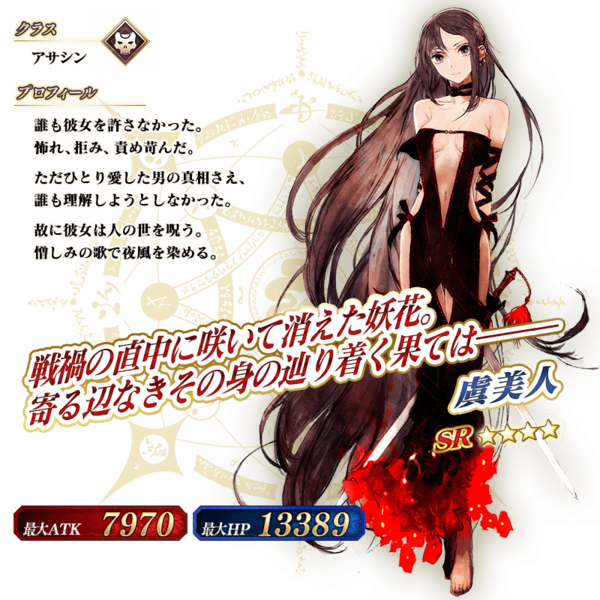 フェイト グランドオーダー エロすぎる衣装の 虞美人 のえっちな最終再臨イラスト チラシの裏でゲーム鈍報