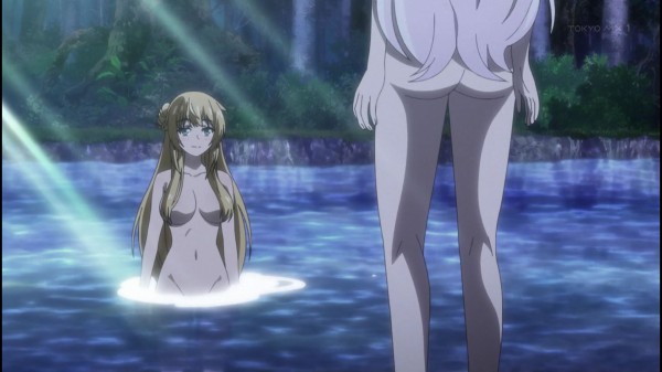 水浴び 裸 