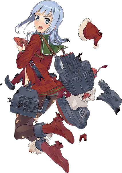 艦これ クリスマス期間限定追加立ち絵でエロいサンタ衣装が破れてえっちなサンタさんに チラシの裏でゲーム鈍報