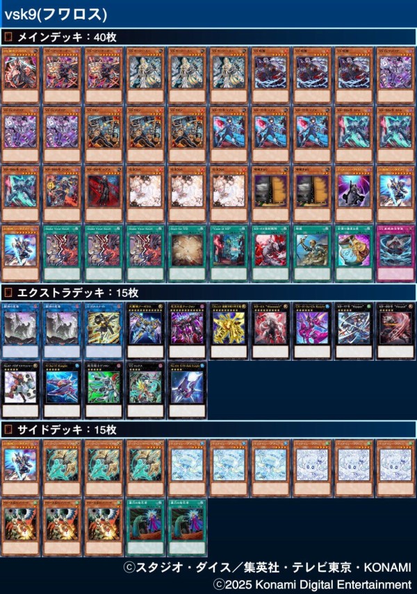 遊戯王大会結果】炭素CS 個人戦 優勝は【K9VS】！ : スターライト速報