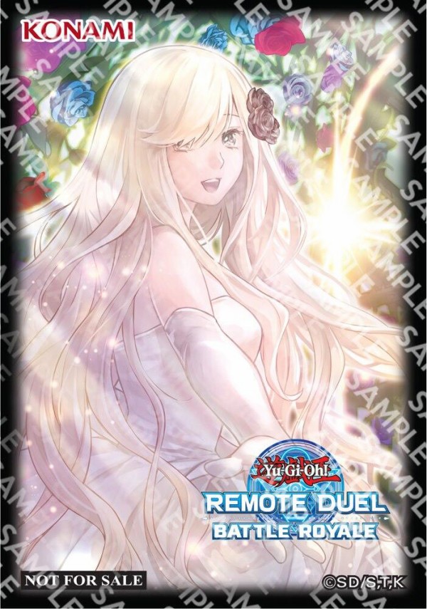 遊戯王　公式 ガーデンローズフローラ スリーブ アジア 遊戯王 ガーデンローズフローラ スリーブ - メルカリ