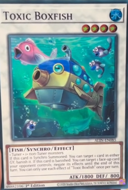遊戯王TCG情報】海外のALINに『Aspischool』、『Toxic Boxfish