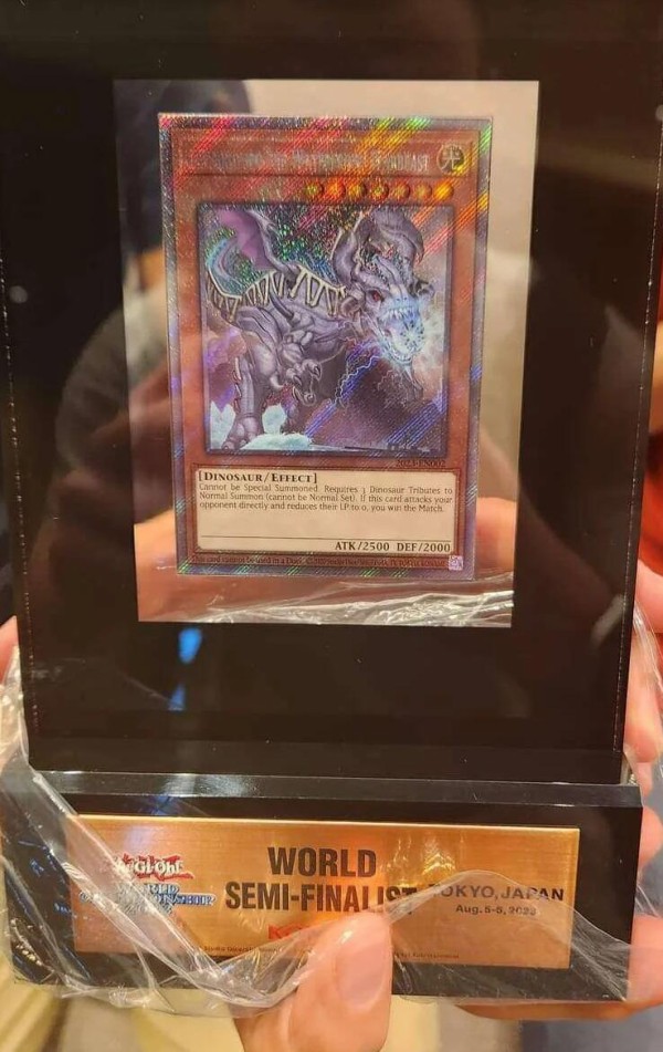 遊戯王　wcs 2023 WCS/World Championship 2023 来場記念カード2枚セット【封筒付き