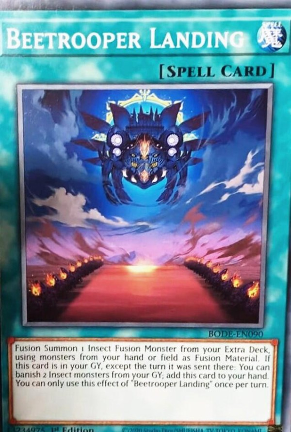遊戯王TCGフラゲ】海外のBODEに『Beetrooper Light Flapper