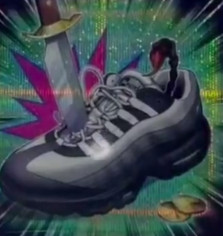 遊戯王　ポスター　NIKE ナイキが遊☆戯☆王デュエルモンスターズのレガシーと人気を
