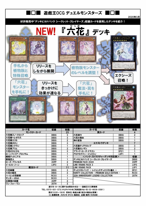 遊戯王OCG】『六花』のデッキレシピを公式が紹介！ : スターライト速報 
