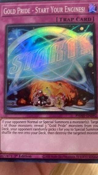 遊戯王TCGフラゲ】海外のPHHYに『Gold Pride-Nytro Head