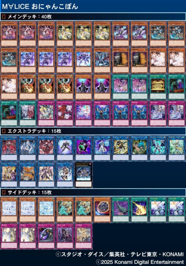 遊戯王大会結果】第68回オグイベントCS in 青森 チーム戦 優勝は