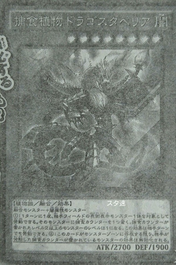 捕食植物ドラゴスタペリア【アルティメットレア】 Amazon.co.jp: 遊戯王カード 捕食植物ドラゴスタペリア