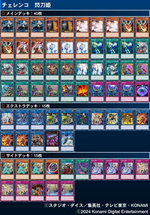 公認大会優勝!超後手型特化閃刀姫(2023年10月制限) 公認大会優勝!超後手型特化閃刀姫(2023年10月制限)