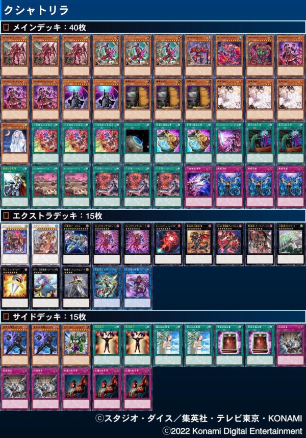遊戯王大会結果】第14回サイヤCS(出張ver.) 個人戦 優勝は