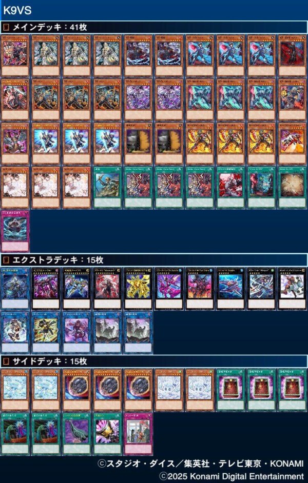 遊戯王大会結果】第7回Mogi杯 個人戦 優勝は【K9VS】！ : スター