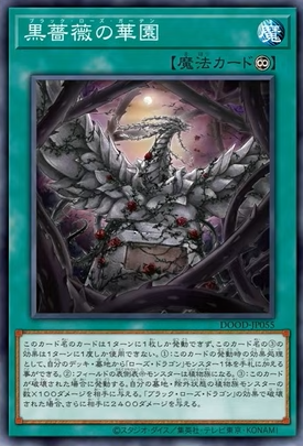 遊戯王OCG情報】ドゥーム・オブ・ディメンションズに『黒薔薇の