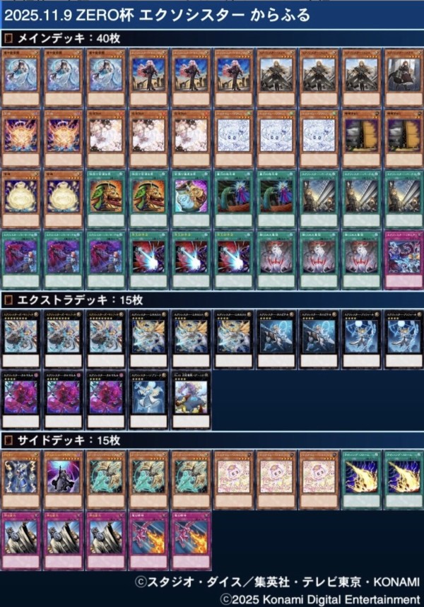 遊戯王大会結果】第5回ZERO杯 個人戦 優勝は【デモンスミスオルフェ