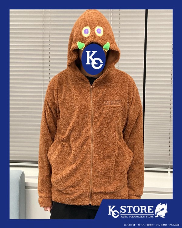遊戯王情報】「クリボーもこもこパーカー」実物画像 : スターライト