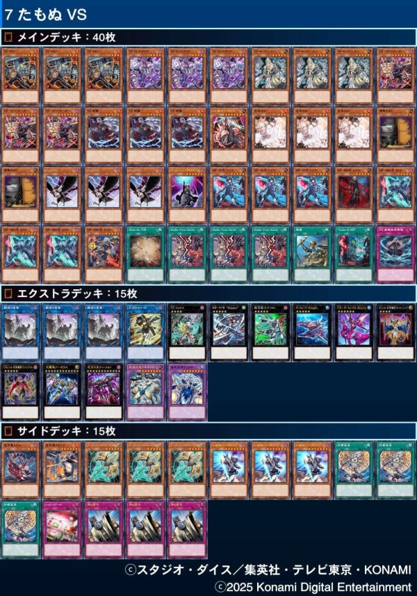 遊戯王大会結果】第11回つりおCS宇都宮 個人戦 優勝は【K9VS