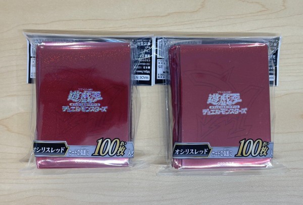 遊戯王情報】『デュエリストカードプロテクター オシリスレッド』実物