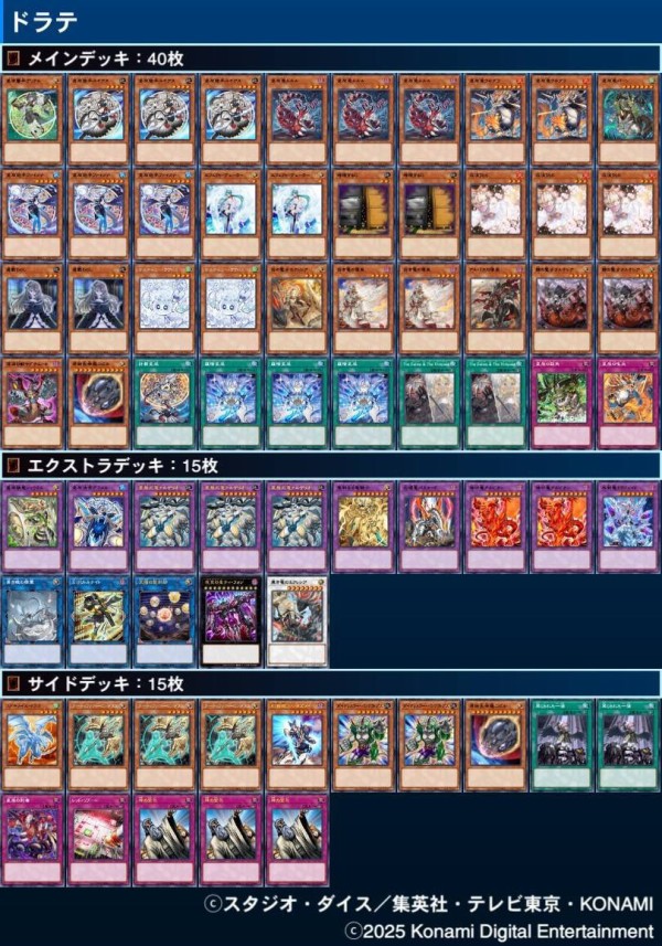 遊戯王『烙印ドラゴンテイル』大会用デッキ　トーナメントガチ構築3重スリーブ 遊戯王 烙印ドラゴンテイルデッキ EXデッキ付き ガチ構築 - メルカリ