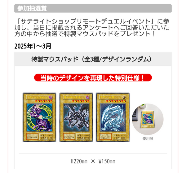 リモートデュエル大会マウスパッド値下げ リモートデュエル大会マウスパッド値下げ （リモートデュエル