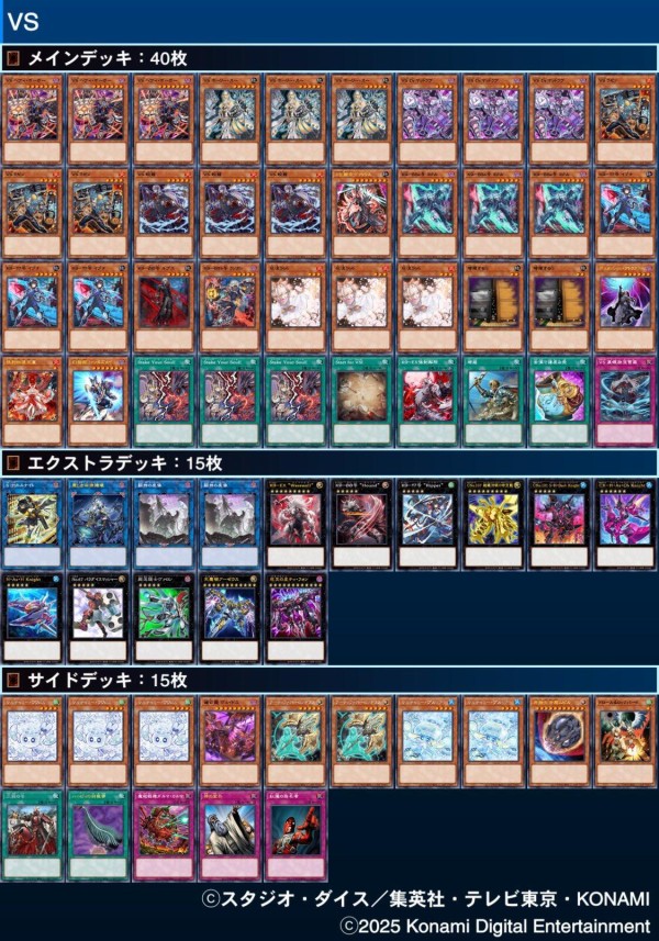 遊戯王大会結果】第6回Mogi杯 個人戦 優勝は【K9VS】！ : スターライト