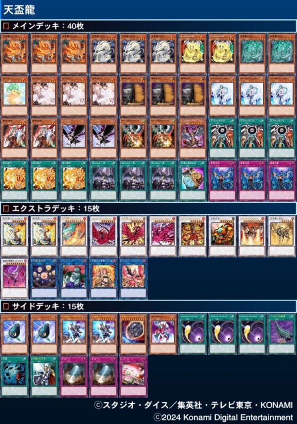 遊戯王大会結果】帝龍杯 チーム戦 優勝は【天盃龍】【天盃龍